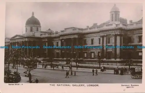 R049659 The National Gallery. London. Davidson Brothers. RP