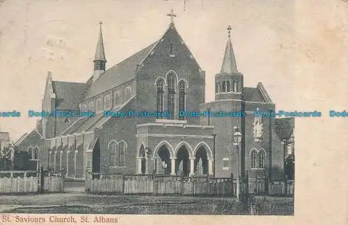 R049685 St. Saviours Church. St. Albans. H. A. Richardson. 1905