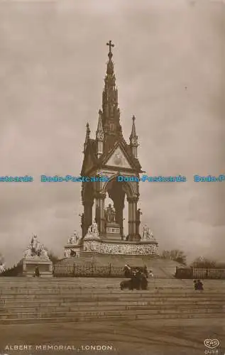 R049487 Albert Memorial. London. Schwerdtfeger