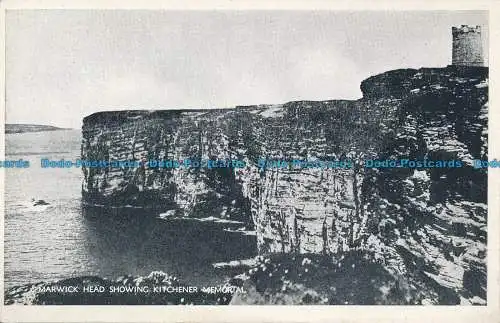 R049744 Marwick Head Showing Kitchener Memorial