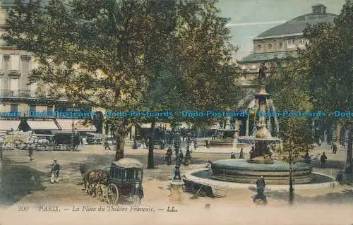 R049576 Paris. La Place du Theatre Francais. LL. Nr 200. 1914