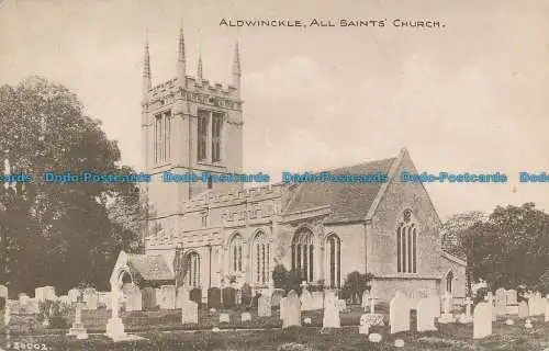 R049841 Aldwinckle. Allerheiligenkirche. Photochrom