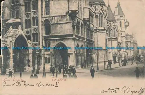 R050489 Gerichte. London. 1905