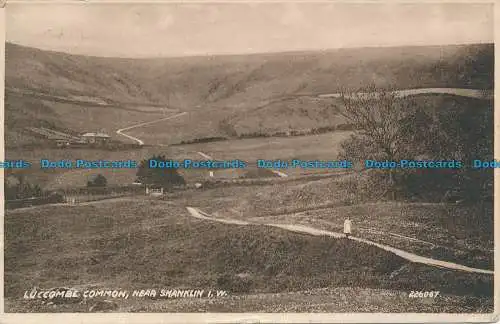 R050537 Luccombe Common in der Nähe von Shanklin. I.W. 1922