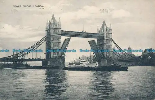 R050548 Tower Bridge. London. J. J. Samuels