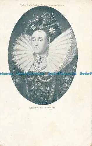 R049995 Postkarte. Queen Elizabeth. Valentine