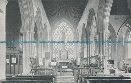 R050640 Dorchester Abbey Kirche Interieur. Spott