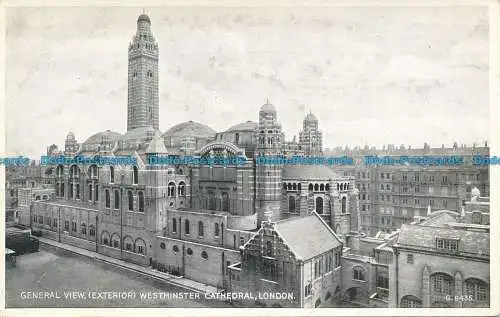 R050202 Gesamtansicht. Westminster Cathedral. London. Valentinstag. Silber. Nein