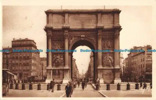 R051451 Marseille. L Arc de Triomphe. Andre Leconte