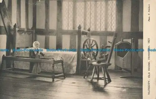 R050841 Kinderzimmer. Altes Haus. Hereford 1921. P. Pritchard. 1936