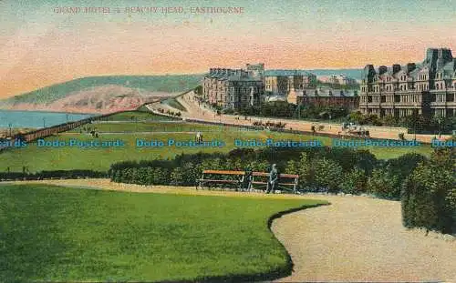 R050324 Grand Hotel und Beachy Head. Eastbourne. G. D. und D. L. The Star. B. Ho