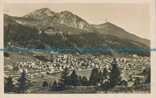 R051574 Davos Gegen die Schiahorner. 1930