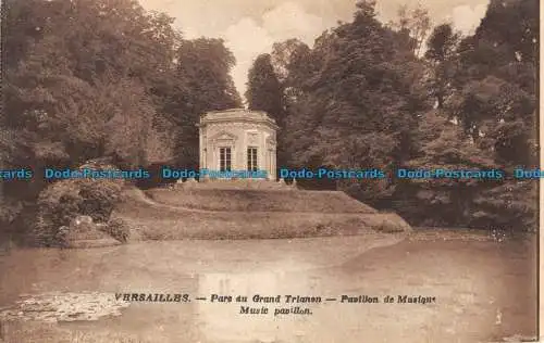 R051899 Versailles. Parc du Grand Trianon. Pavillon de Musique. Moreau