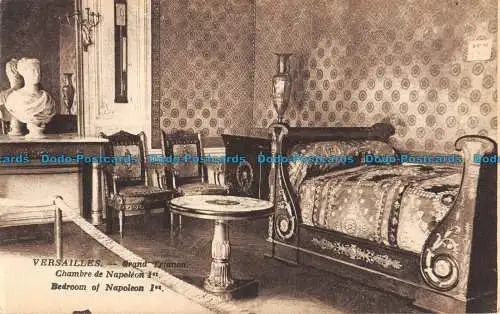 R051907 Versailles. Schlafzimmer von Napoleon Ier. Moreau