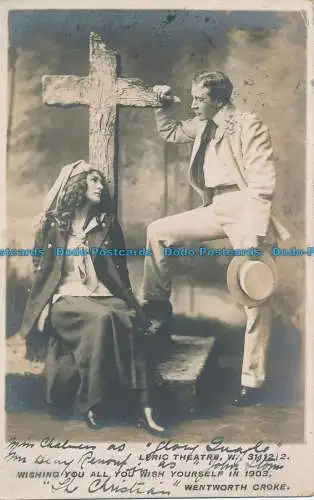 R050368 Ich wünsche Ihnen alles, was Sie sich 1903 wünschen. Wentworth Crocke. 1902