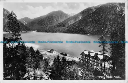 R051652 Plansee. Hotel Forelle. Rudolf Rudolphi. RP