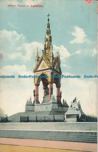 R050441 Albert Memorial. London. E. Gorgon Smith