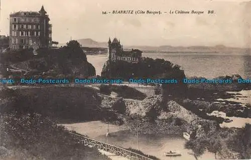 R052079 Biarritz. Le Chateau Basque. Block Freres. Nr 34