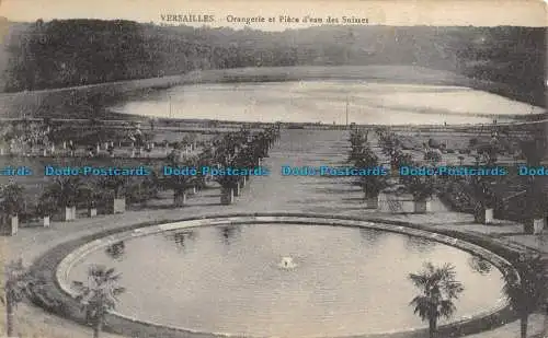 R052766 Versailles. Orangeie et Piece d Eau des Suisses