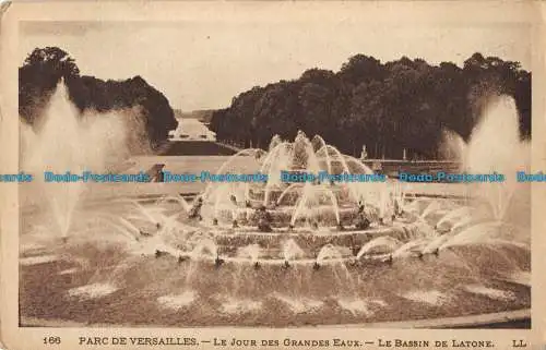 R052506 Parc de Versailles. Le Jour des Grandes Eaux. Le Bassin de Latone. LL. N