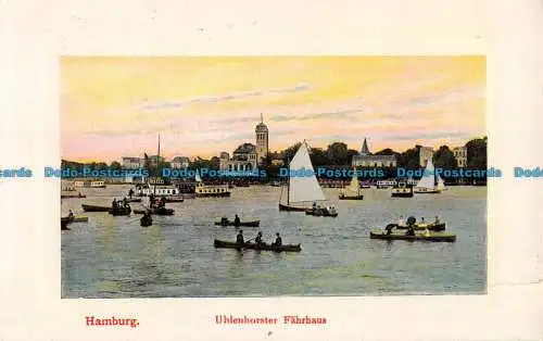 R051327 Hamburg. Uhlenhorster Fahrhaus
