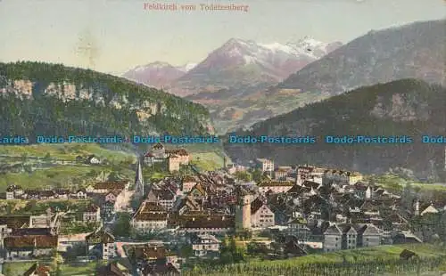 R052863 Feldkirch vom Todetzenberg. Carl Schmelzer