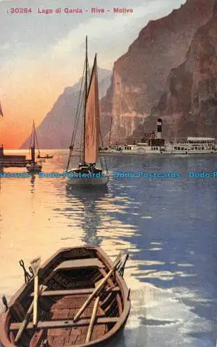 R052540 lago di Garda. Riva Motivo. Fotoglob. Nr 30284