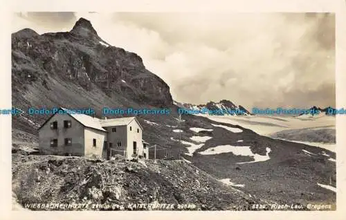 R052887 Wiesbadnerhütte geg Kaiserspitze. Risch Lau