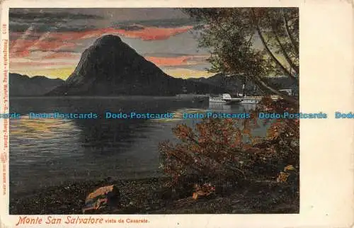 R053153 Monte San Salvatore vista da Casarate. Louis Glaser