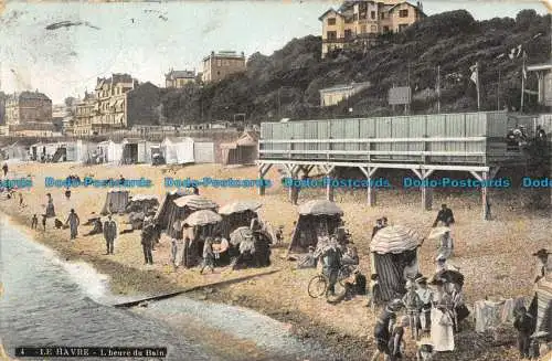 R053575 Le Havre. L Heure du Bain. Nr 4. B. Hopkins. 1906