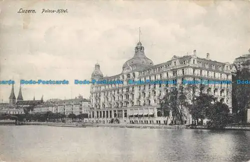 R053589 Luzern. Palace Hotel. E. Goetz. B. Hopkins