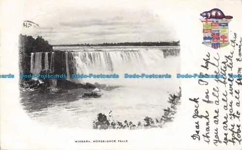 R053667 Niagara. Hufeisen fallen. 1907