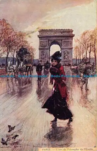 R053766 Paris. L Arc de Triomphe de l Etoile