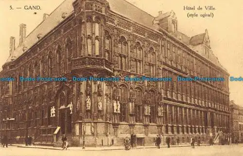 R053794 Gand. Hotel de Ville. Marco Marcovici. Nr 5