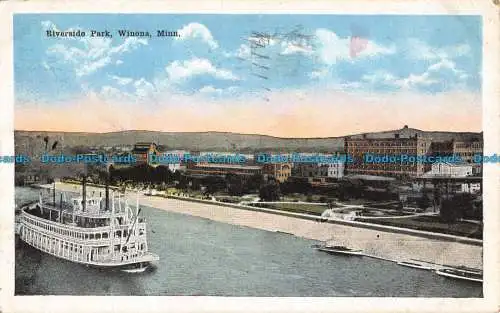 R054084 Riverside Park. Winona. Minn. Kropp. 1919