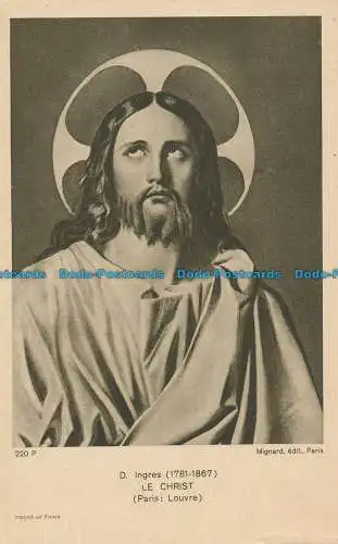 R054693 D. Ingres. Le Christ. Mignard