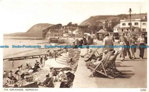 R054713 The Esplanade. Sidmouth. Lachs. Nr 16705