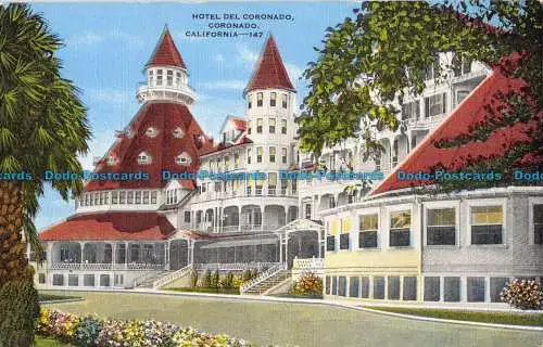 R054394 Hotel des Coronado. Coronado. Kalifornien. Kropp