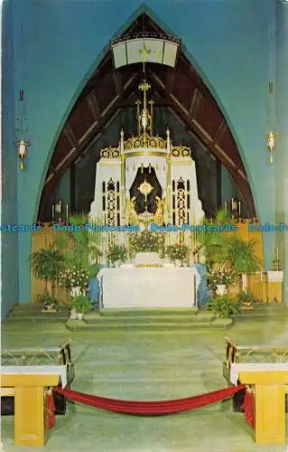 R054465 Altar der Ausstellung Schrein der ewigen Anbetung Sancta Clara. Canton 4