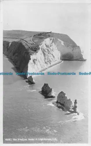 R054899 The Needles Rocks and Lighthouse. I. W. Nigh. Nr 4938. RP