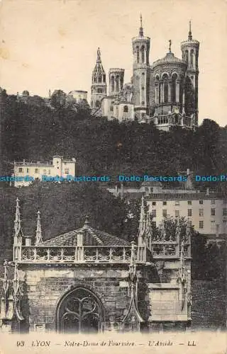R054921 Lyon. Notre Dame de Fourviere. L Abside. LL. Nr 93