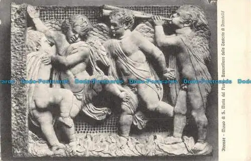 R055150 Postkarte. Firenze. Museo di S. Maria del Flore. Bassorilievo della Cantc