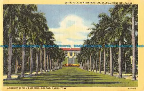 R055159 Verwaltungsgebäude. Balboa. Kanalzone. I.L. Maduro
