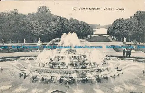 R056444 Parc de Versailles. Bassin de Latone. 1907