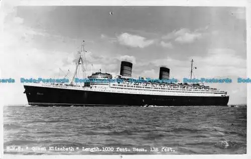 R056582 H.M.S. Queen Elisabeth. Nahe. RP