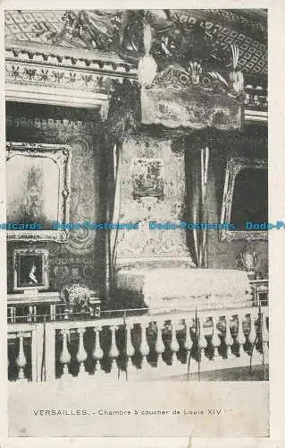 R056177 Versailles. Chambre a Coucher de Louis XIV. A. Cosse