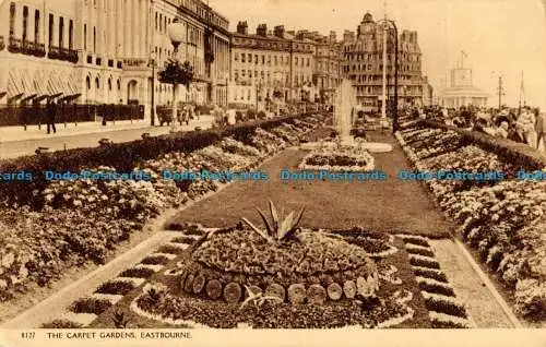 R055644 The Carpet Gardens. Eastbourne. Schuhschmied und Etheridge. Nr 8127. 1958
