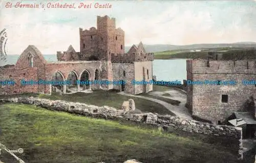 R055666 St. Germains Cathedral. Peel Castle. Valentinstag. 1906