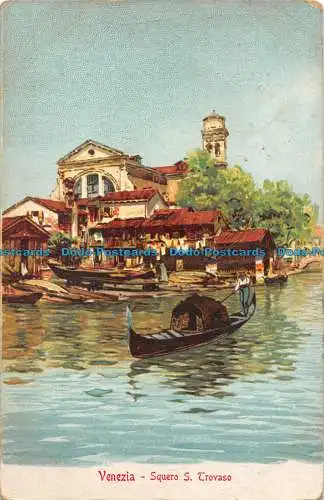 R057063 Venezia. Squero S. Trovaso Gobbato. 1911. B. Hopkins