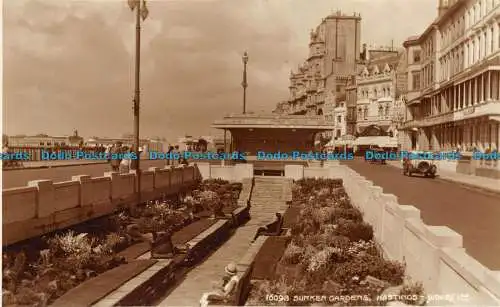 R057952 Versunkene Gärten. Hastings. Judges Ltd. No 16098